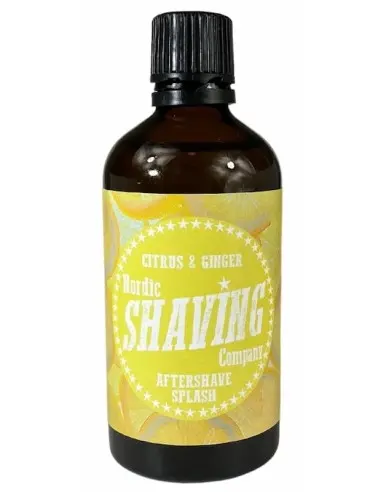 Aftershave Splash Citrus and Ginger NSC Nordic 100ml 14533 Nordic Shaving Company