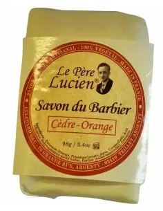 Cedar Orange Barber's Soap Refill Le Pere Lucien 98gr 14537 Le pere Lucien