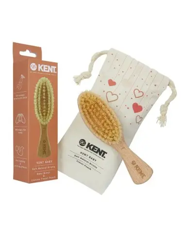 Kent Brushes Βρεφική βούρτσα Οξιάς με Μαλακή Τρίχα με θήκη BA29 14579 Kent Brushes