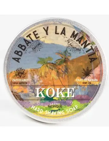 Abbate Υ La Mantia Σαπούνι Ξυρίσματος Koke 100ml 14614 Abbate Υ La Mantia