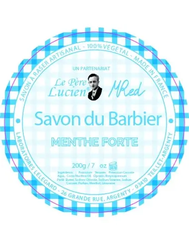 Shaving Soap Strong Mint Le Pere Lucien 200gr 14640 Le pere Lucien Traditional Shaving Soaps €28.50 €22.98