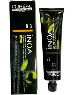 Βαφή Μαλλιών Inoa 8.3 New L'Oreal Professionnel 60ml 14652 L'Oreal Professionnel Pro Hair Dye