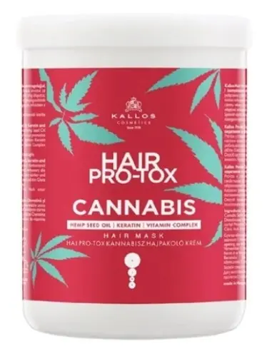 Hair Mask Cannabis Pro-Tox Kallos Cosmetics 1000ml 5258 Kallos Cosmetics Tired Hair €5.70 product_reduction_percent€4.60