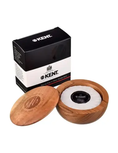 Kent Brushes Luxury Shaving Soap with Wooden Bowl SB6 14807 Kent Brushes Traditional Shaving Soaps €33.90 €27.34