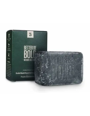 Solid Bald Head & Body Wash Bar Better Be Bold 110gr 14868 Better Be Bold Soap €24.99 €20.15