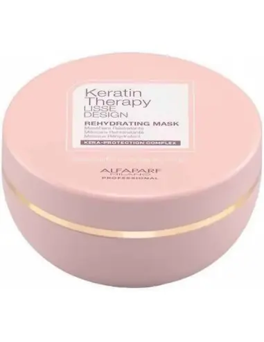 Keratin Therapy Rehydrating Mask - Lisse Design Alfaparf Milano 200ml 13044 Alfaparf Milano Professional Hair Mask For Kerati...