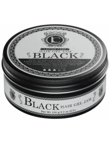 Black Hair Gel for Medium Hold Lavish Care 100ml Disc-12360 Lavish Care Hair Gel With Color €11.90 €9.60