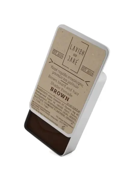 Lavish Hair Care Brown Beard And Hair Shader Pomade 20ml Disc-8405 Lavish Care