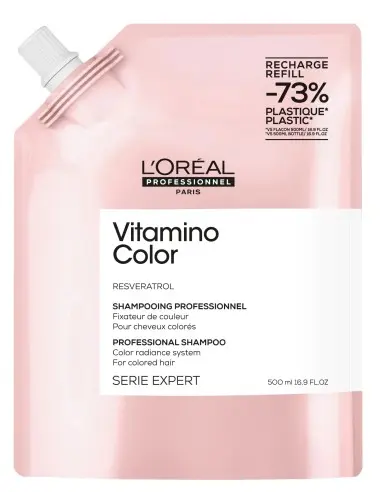 Vitamino Color Shampoo Refill L'Oreal Professionnel 500ml 14524 L'Oréal Professionnel Colored €16.90 -5%€13.63