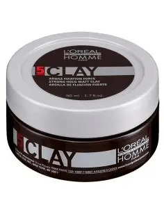Matt Clay Strong Hold Homme L'oreal Professionnel 50ml