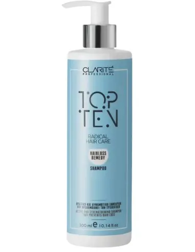 Hairloss Remedy Shampoo Top Ten Clarite Professional 300ml 9424 Clarite Professional Hair Loss €17.00 €13.71