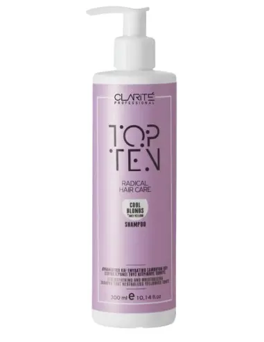 Αντι Κίτρινο Σαμπουάν Top Ten Clarite Professional 300ml 9804 Clarite Professional