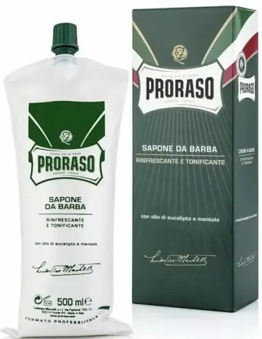 Shaving Cream With Eucalyptus and Menthol Proraso 500ml 14537 Proraso Shaving Creams €14.50 product_reduction_percent€11.69