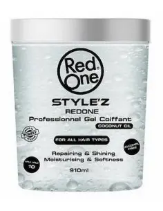 Hair Gel with Coconut Oil Red One 910ml 14950 Red One Strong Gel €10.90 €8.79