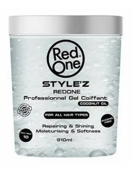 Hair Gel with Coconut Oil Red One 910ml 14950 Red One Strong Gel €10.90 €8.79