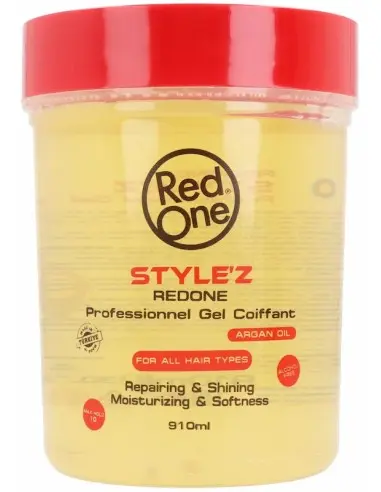 Hair Gel With Argan Oil Red One 910ml 14551 Red One Gel €10.90 €8.79