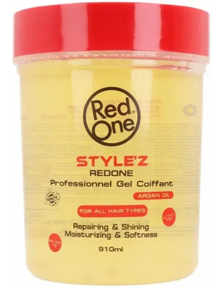 Hair Gel With Argan Oil Red One 910ml 14951 Red One Strong Gel €10.90 €8.79