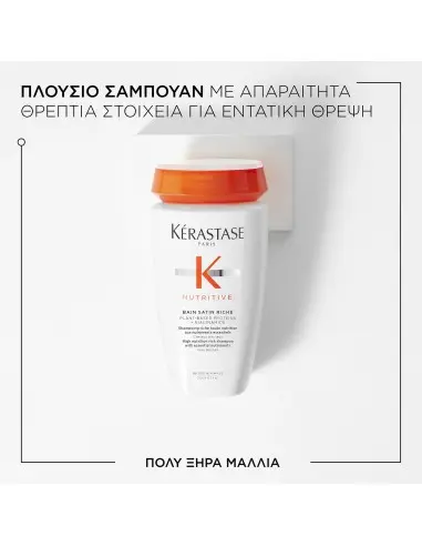 Nutritive Satin Riche Σαμπουάν Kerastase 250ml 13448 Kérastase Paris