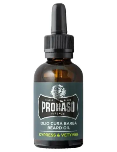 Beard Oil Cypress & Vetyver Proraso 30ml 4752 Proraso Beard Oil €11.40 product_reduction_percent€9.20