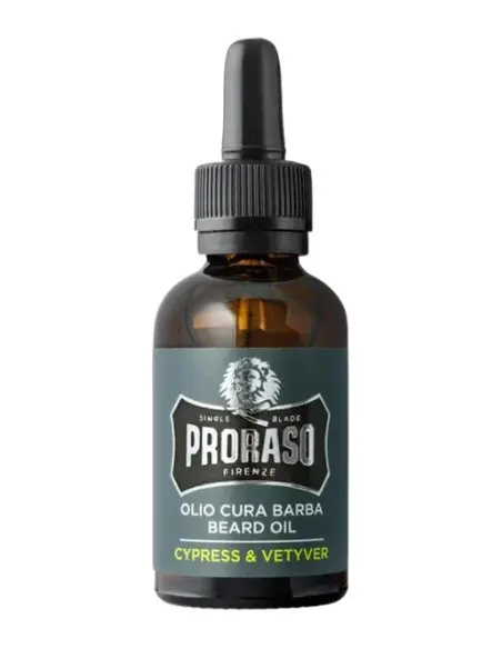 Beard Oil Cypress & Vetyver Proraso 30ml 4752 Proraso Beard Oil €11.40 product_reduction_percent€9.20