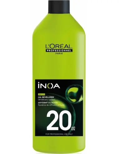 L'Oreal Professionnel Oxydant Cream Inoa 6% 20vol 1000ml 4218 L'Oreal Professionnel Pro Hair Dye Oxydant Creams €13.50 €10.89