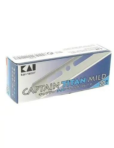 Ξυραφάκια Kai Captain Titan Mild Pack 20 Λεπίδες 7401 KAI