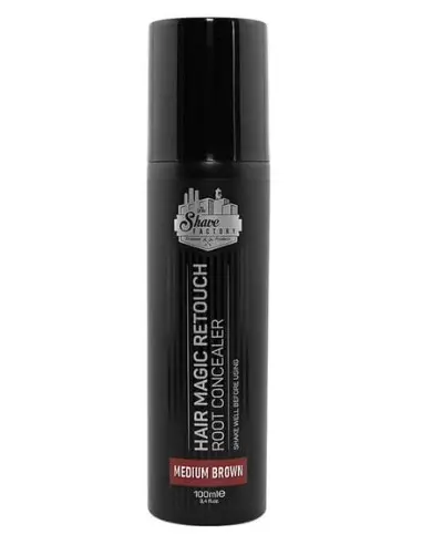 Hair Concealer Medium Brown The Shave Factory 100ml OfSt-13755 Shave Factory Hair concealer €9.00 €7.00