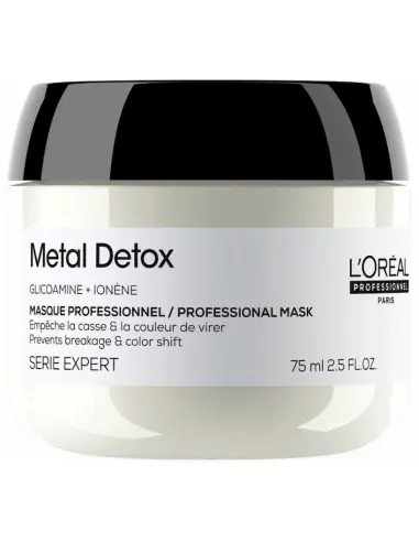 Hair Mask Metal Detox L'Oreal Professionnel 75ml OfSt-14999 L'Oréal Professionnel Travel Size Products €10.90 €8.79