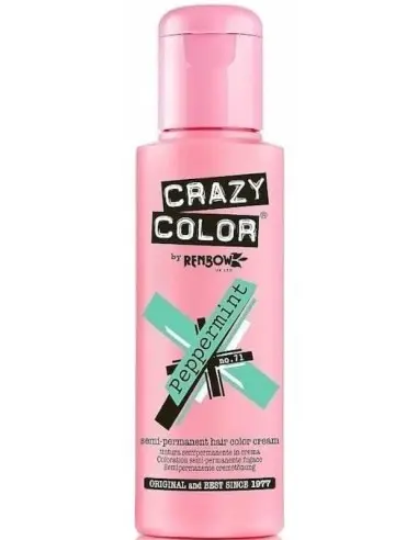 Ημιμόνιμη Βαφή Μαλλιών Peppermint No.71 Crazy Color 100ml 15001 Crazy Color