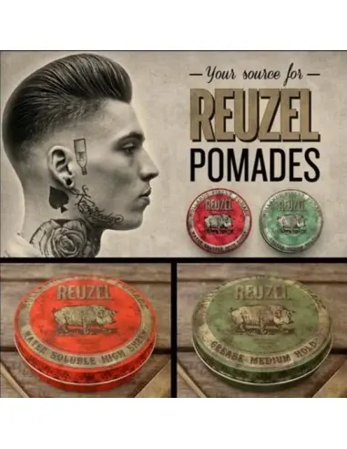 Pomade Reuzel Water Soluble High Sheen 35gr 1557 Reuzel Travel Size Products €8.00 product_reduction_percent€6.45
