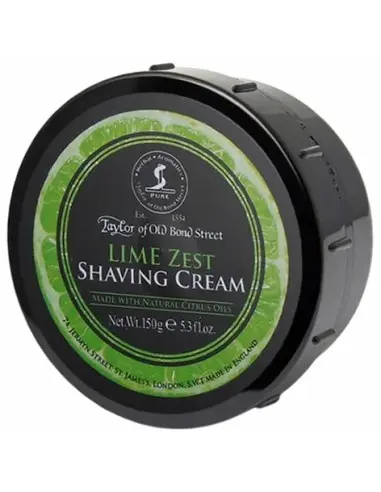 Shaving Cream Lime Zest Taylor Of Old Bond Street 150gr 9899 Taylor Of Old Bond Street Shaving Creams €18.95 product_reductio...