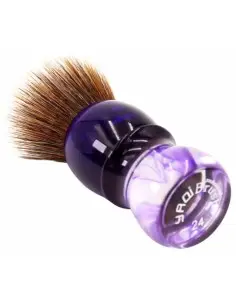 Συνθετικό Πινέλο Ξυρίσματος Purple Haze Mew Brown R1738-S Yaqi Knot 24mm 9952 Yaqi 2