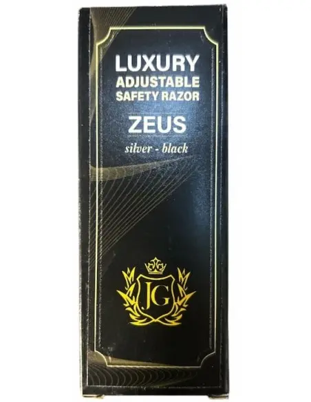 Adjustable Safety Razor Zeus Silver-Black JG 15061 JG Adjustable Safety Razors €39.90 product_reduction_percent€32.18