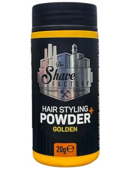 Hair Styling Powder Golden The Shave Factory 20gr 15082 Shave Factory Volume €9.20 €7.42