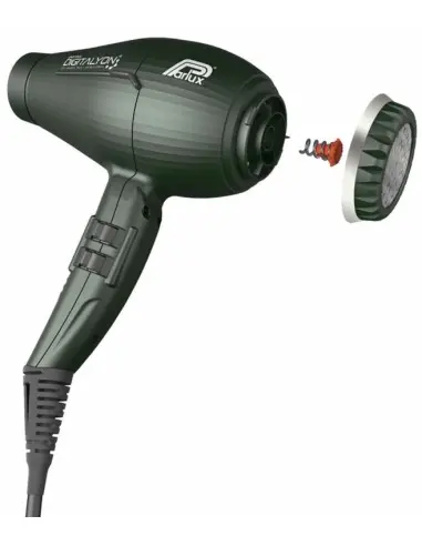 Parlux Digitalyon Ανθρακί Με Φυσούνα 2400 Watt Base-CO-15091 Parlux