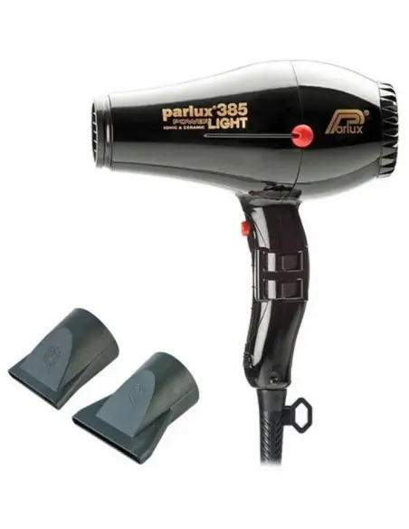 Parlux 385 Power Light Μαύρο 2150 Watt Base-CO-1386 Parlux