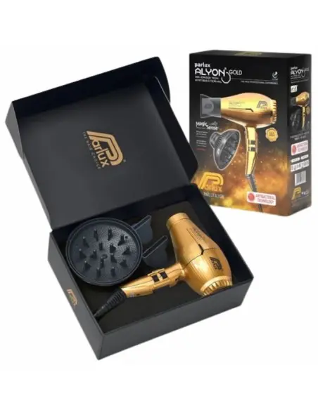 Parlux Alyon Gold With Diffuser Magic Sense 2250 Watt Base-CO-15108 Parlux Professional Hair Dryers €175.00 -5%€141.13