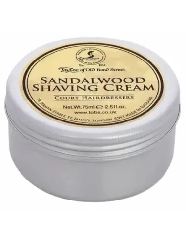 Bowl Shaving Cream Sandalwood Taylor Of Old Bond Street 75ml 2721 Taylor Of Old Bond Street Shaving Creams €10.50 product_red...