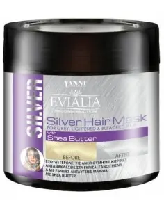 Μάσκα Μαλλιών Silver Evialia 500ml 15187 Evialia