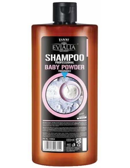 Hair Shampoo Baby Powder Evialia 1000ml 15194 Evialia Normal €6.50 product_reduction_percent€5.24