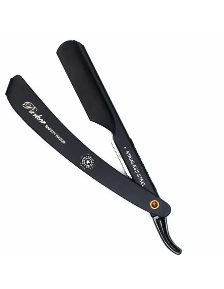Parker PTABK Shavette –Black Grip & Stainless Arm 15241 Parker Parker Shavettes €39.90 product_reduction_percent€32.18