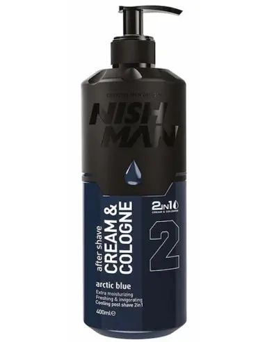NishMan Κρέμα Aftershave Arctic Blue 400ml 15282 Nishman