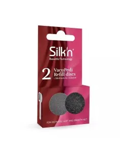 2 Ανταλλακτικοί Τροχοί Λείανσης Medium & Coarse για τη Vacupedi Base-ZAZ-15332 Silk’n