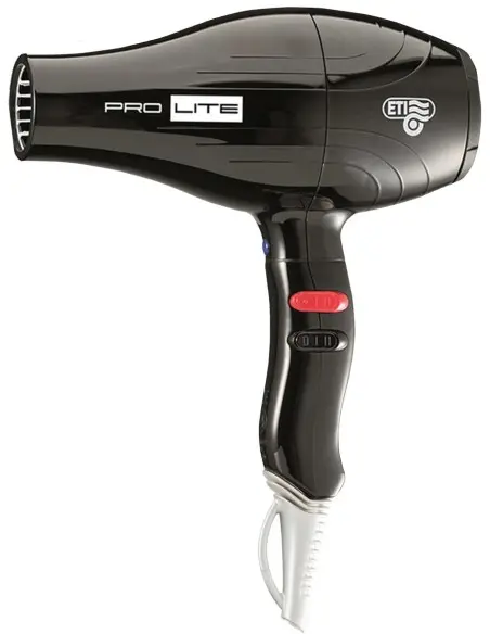 Eti Pro Lite 2000W Black Hair Dryer Base-VI-15336 Eti Professional Hair Dryers €60.00 €48.39