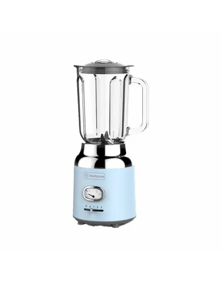 Μπλέντερ Με Γυάλινη Κανάτα 1.5L Westinghouse Baby Blue 600W Base-ZAZ-15389 Nuggela & Sule