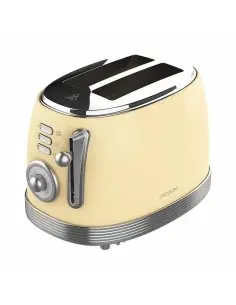 Φρυγανιέρα Vintage Toast&Taste 800 Retro Light Yellow 850W Base-ZAZ-15390 Cecotec
