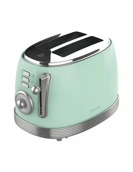 Vintage Toaster Toast&Taste 800 Retro Light Green 850W Base-ZAZ-15391 Cecotec Toasters €64.90 €52.37