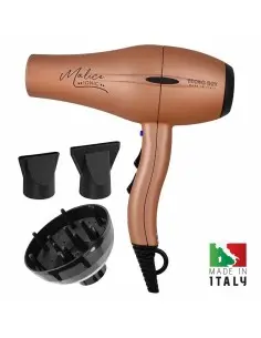 Πιστολάκι Μαλλιών TECNO DRY Malice Ionic 2200W Ροζ Χρυσό Base-ZAZ-15405 Tecno Dry