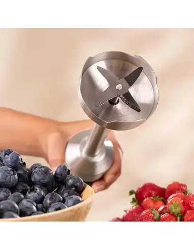 Ραβδομπλέντερ Cecotec 1200W Power Retroyellow 600ml Base-ZAZ-15444 Cecotec