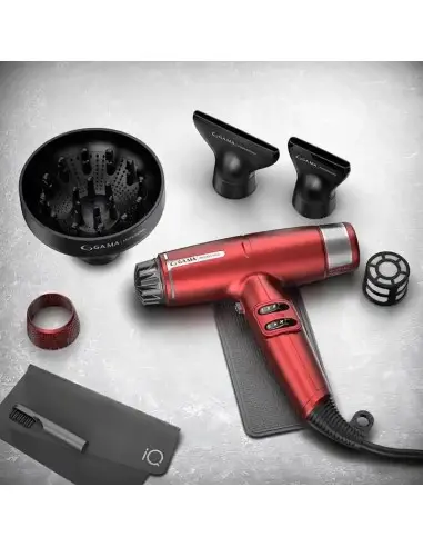 GAMA IQ Lite PH6030.RD Brushless Hair Dryer Pro 1500W Base-ZAZ-15459 Gama Professional Hair Dryers €159.90 €128.98